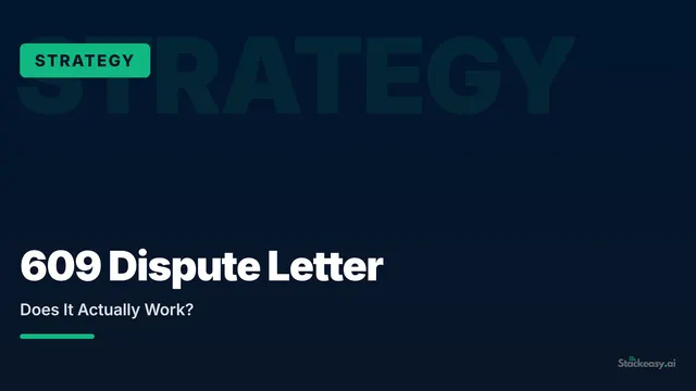 609 Dispute Letter: Does It Actually Work?