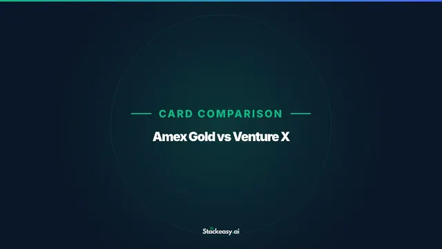 Amex Gold vs Venture X: $148 Net Winner for 2026
