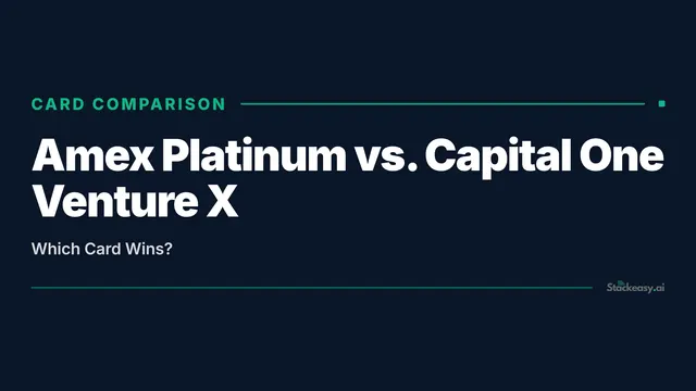 Amex Platinum vs. Capital One Venture X (2026)