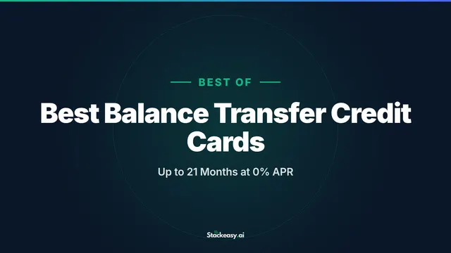 Balance Transfer Cards: 21 Months Interest-Free to Kill Debt