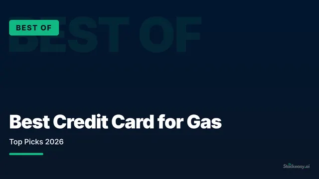 Best Credit Cards for Gas 2026: Top 5 Ranked by Cash Back