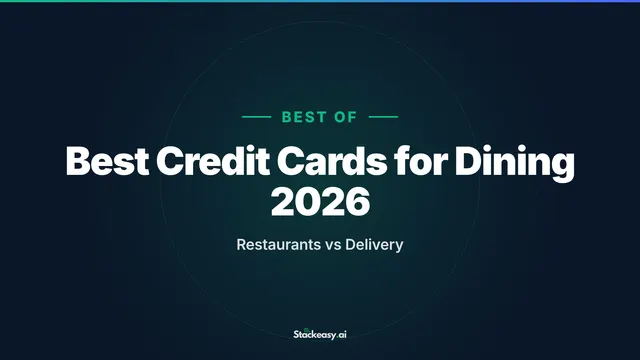 Best Credit Cards for Dining 2026: Restaurants vs Delivery