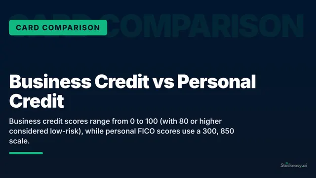 Business Credit vs Personal Credit