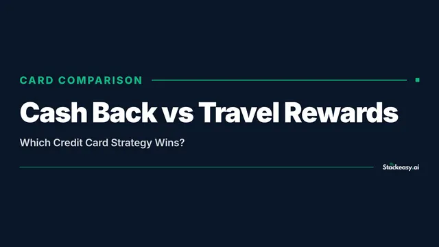 Cash Back vs Travel Rewards: The Real Winner