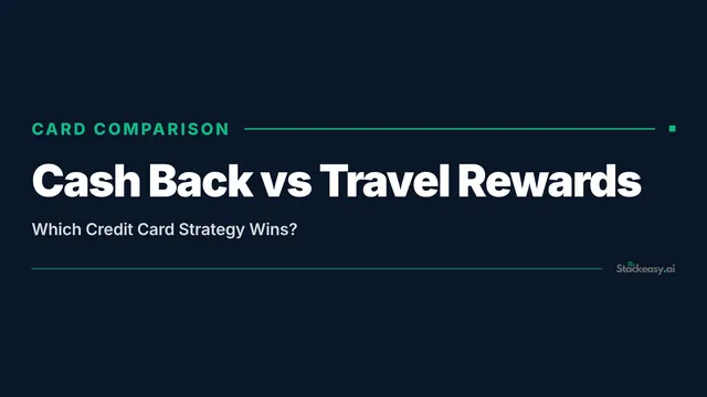 Cash Back vs Travel Rewards: The Real Winner