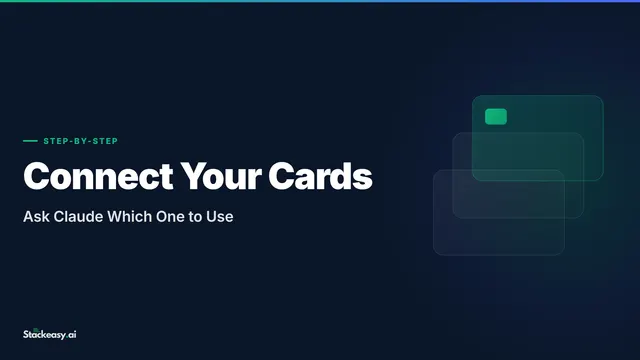 How to Connect Your Credit Cards to ChatGPT and Claude