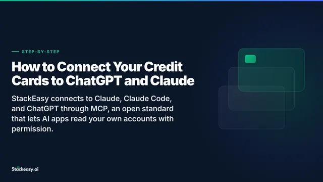 How to Connect Your Credit Cards to ChatGPT and Claude