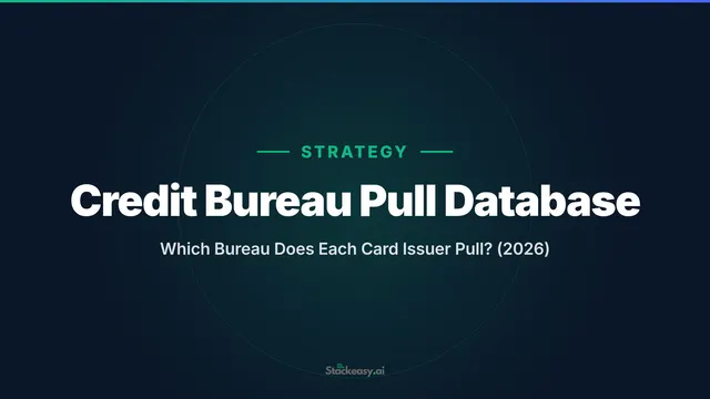 Credit Bureau Pull Database: Which Bureau Does Each Card