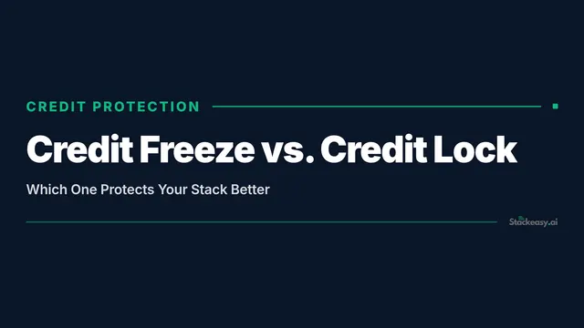 Credit Freeze vs Lock: What's Better?