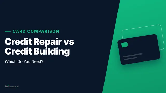 Credit Repair vs Credit Building: Which Do You Need?