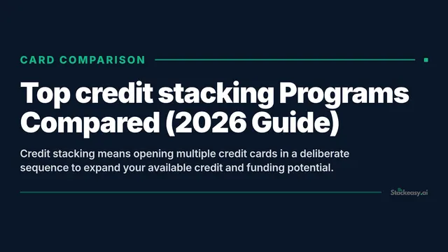 Top Credit Stacking Programs 2026: Ranked by Payout