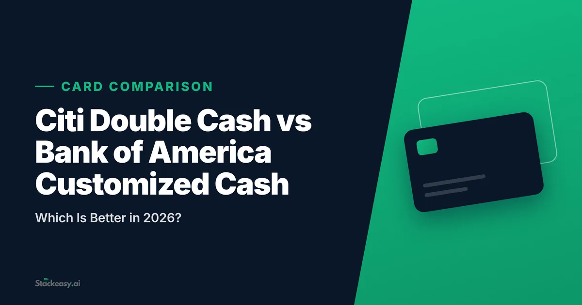 Citi Double Cash vs Bank of America Customized Cash: Which Is Better in ...