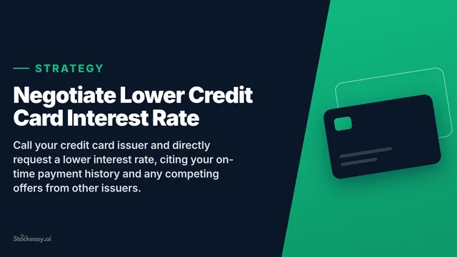 How to Negotiate a Lower Credit Card Interest Rate