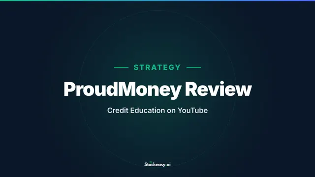 ProudMoney Review: Credit Education on YouTube