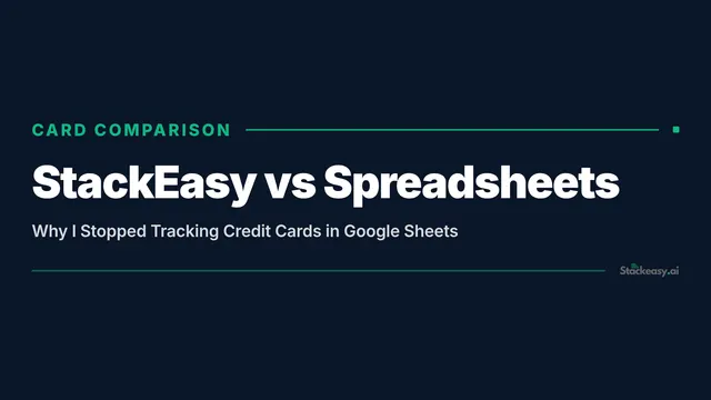 StackEasy vs. Spreadsheets: Why Manual Tracking Fails at