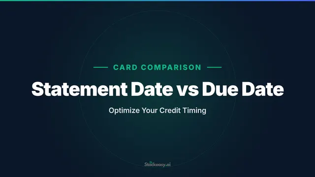 Statement Date vs Due Date: Credit Score Hack