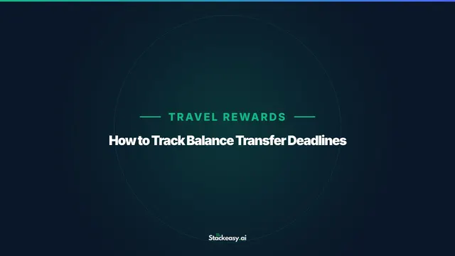 How to Track Balance Transfer Deadlines