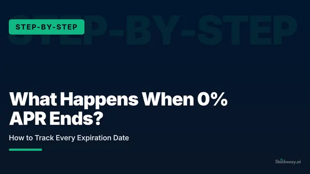 What Happens When Promotional APR Ends in 2026