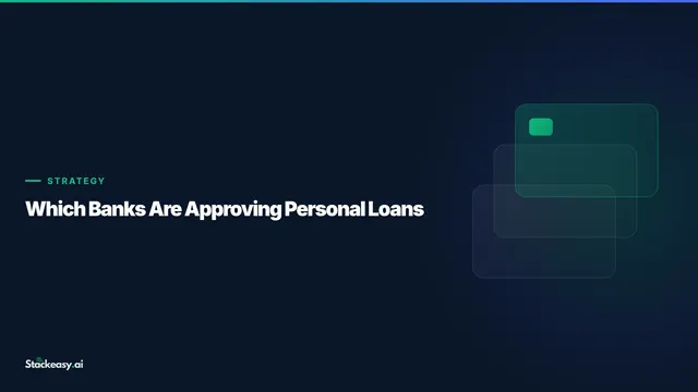 Which Banks Are Approving Personal Loans Right Now